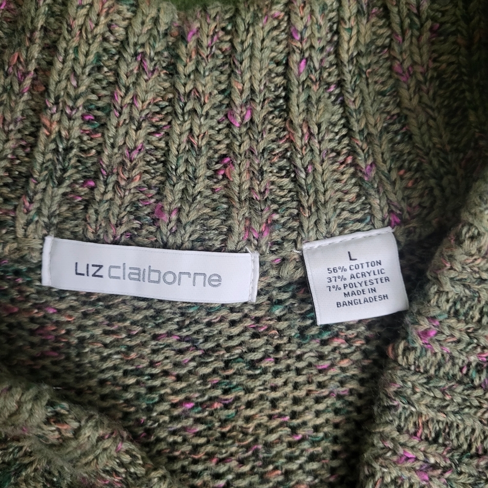 Green sweater large - Picture 4 of 4